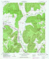 Download a high-resolution, GPS-compatible USGS topo map for Paint Rock, AL (1982 edition)