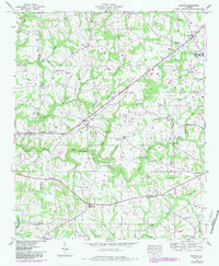 Download a high-resolution, GPS-compatible USGS topo map for Painter, AL (1983 edition)