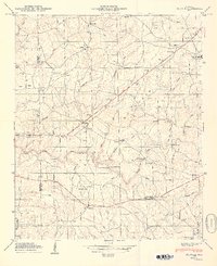 preview thumbnail of historical topo map of DeKalb County, AL in 1949