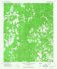 Download a high-resolution, GPS-compatible USGS topo map for Palmetto, AL (1968 edition)