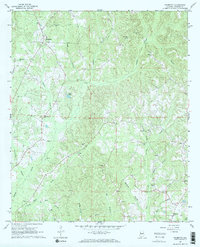 Download a high-resolution, GPS-compatible USGS topo map for Palmetto, AL (1968 edition)