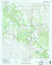 Download a high-resolution, GPS-compatible USGS topo map for Panola, AL (1975 edition)