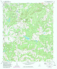 Download a high-resolution, GPS-compatible USGS topo map for Parkers Crossroads, AL (1984 edition)