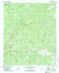 Download a high-resolution, GPS-compatible USGS topo map for Pea Ridge, AL (1986 edition)