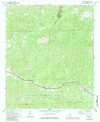 Download a high-resolution, GPS-compatible USGS topo map for Pearson, AL (1985 edition)