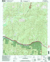 Download a high-resolution, GPS-compatible USGS topo map for Pearson, AL (2003 edition)