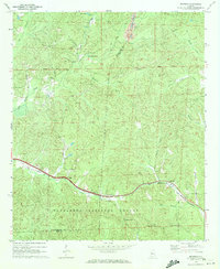 Download a high-resolution, GPS-compatible USGS topo map for Pearson, AL (1972 edition)