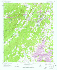 Download a high-resolution, GPS-compatible USGS topo map for Pell City, AL (1973 edition)