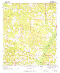 Download a high-resolution, GPS-compatible USGS topo map for Perote, AL (1970 edition)