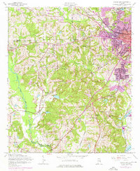 Download a high-resolution, GPS-compatible USGS topo map for Phenix City, AL (1976 edition)