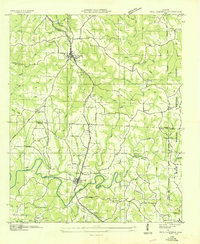 Download a high-resolution, GPS-compatible USGS topo map for Phil Campbell, AL (1936 edition)