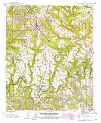 Download a high-resolution, GPS-compatible USGS topo map for Phil Campbell, AL (1974 edition)