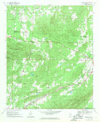 Download a high-resolution, GPS-compatible USGS topo map for Piedmont NW, AL (1969 edition)