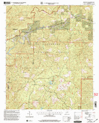 Download a high-resolution, GPS-compatible USGS topo map for Piedmont SE, AL (2004 edition)