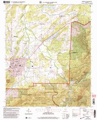 Download a high-resolution, GPS-compatible USGS topo map for Piedmont, AL (2004 edition)