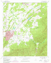 Download a high-resolution, GPS-compatible USGS topo map for Piedmont, AL (1980 edition)