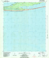 Download a high-resolution, GPS-compatible USGS topo map for Pine Beach, AL (1980 edition)