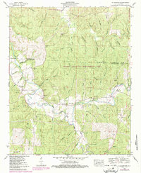 Download a high-resolution, GPS-compatible USGS topo map for Pleasant Site, AL (1987 edition)