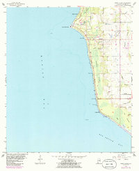 1956 Map of Point Clear, AL, 1986 Print