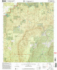 Download a high-resolution, GPS-compatible USGS topo map for Porter Gap, AL (2004 edition)