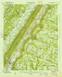 Download a high-resolution, GPS-compatible USGS topo map for Portersville, AL (1947 edition)