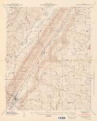 Download a high-resolution, GPS-compatible USGS topo map for Portersville, AL (1947 edition)