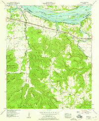 Download a high-resolution, GPS-compatible USGS topo map for Pride, AL (1958 edition)