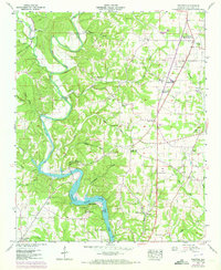 Download a high-resolution, GPS-compatible USGS topo map for Pruitton, AL (1973 edition)