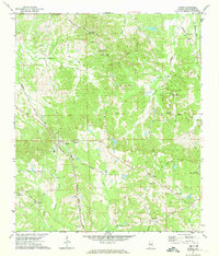 preview thumbnail of historical topo map of Montgomery County, AL in 1971