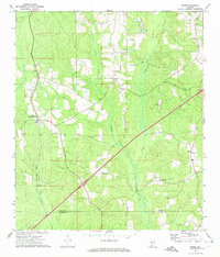 preview thumbnail of historical topo map of Conecuh County, AL in 1971