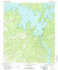 Download a high-resolution, GPS-compatible USGS topo map for Red Hill, AL (1986 edition)