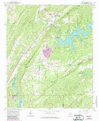 Download a high-resolution, GPS-compatible USGS topo map for Remlap, AL (1986 edition)
