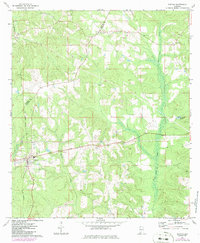 Download a high-resolution, GPS-compatible USGS topo map for Repton, AL (1986 edition)