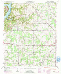 Download a high-resolution, GPS-compatible USGS topo map for Ripley, AL (1991 edition)