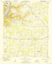 Download a high-resolution, GPS-compatible USGS topo map for Ripley, AL (1951 edition)