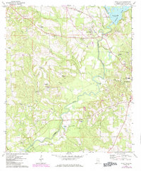 Download a high-resolution, GPS-compatible USGS topo map for River Falls, AL (1984 edition)