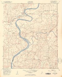 Download a high-resolution, GPS-compatible USGS topo map for Riverside, AL (1953 edition)