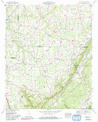Download a high-resolution, GPS-compatible USGS topo map for Rodentown, AL (1993 edition)