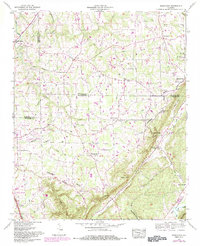Download a high-resolution, GPS-compatible USGS topo map for Rodentown, AL (1984 edition)