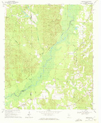 Download a high-resolution, GPS-compatible USGS topo map for Romulus, AL (1972 edition)
