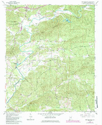 Download a high-resolution, GPS-compatible USGS topo map for Ross Mountain, AL (1985 edition)