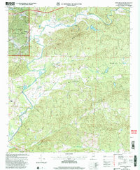 Download a high-resolution, GPS-compatible USGS topo map for Ross Mountain, AL (2004 edition)