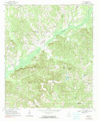 Download a high-resolution, GPS-compatible USGS topo map for Saco, AL (1991 edition)