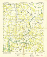 Download a high-resolution, GPS-compatible USGS topo map for Salem, AL (1936 edition)