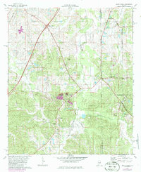 Download a high-resolution, GPS-compatible USGS topo map for Sandy Ridge, AL (1986 edition)