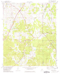 Download a high-resolution, GPS-compatible USGS topo map for Sandy Ridge, AL (1982 edition)
