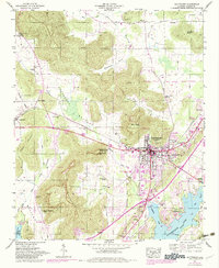 preview thumbnail of historical topo map of Scottsboro, AL in 1947