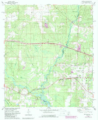Download a high-resolution, GPS-compatible USGS topo map for Seminole, AL (1987 edition)