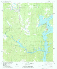 Download a high-resolution, GPS-compatible USGS topo map for Shelby, AL (1987 edition)