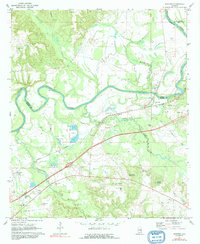 Download a high-resolution, GPS-compatible USGS topo map for Shorter, AL (1991 edition)